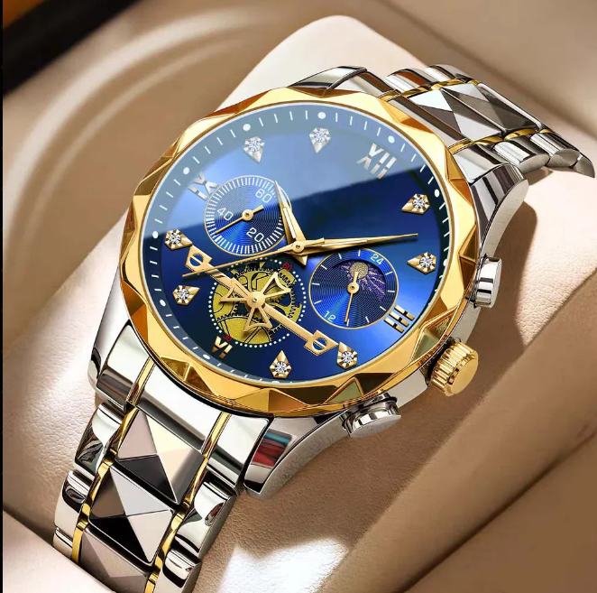 VIP Men's Business Waterproof Chronograph Wrist Watch